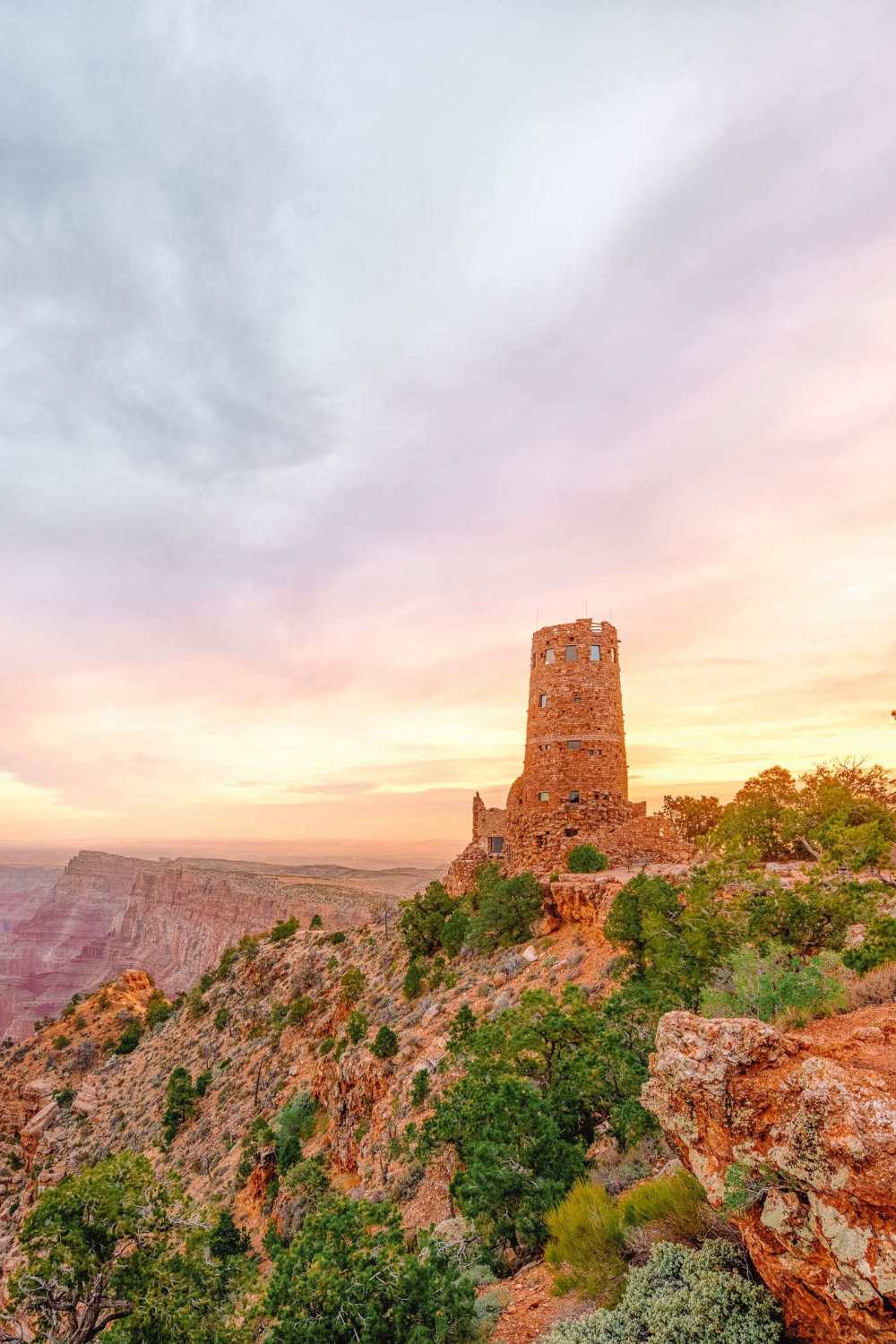 Tower In The Grand Canyon