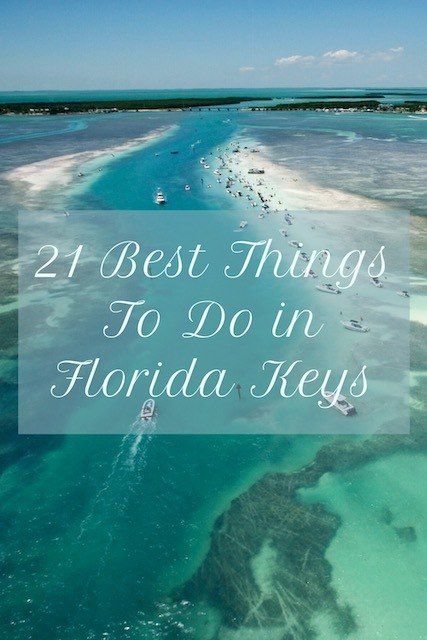 Pinterest image of Florida Keys water and boats
