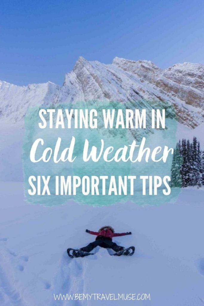 Six clever ways to stay warm in cold weather, especially if you are planning on exploring the great outdoors this winter! Learn my best tricks on keeping your food warm in cold weather, the art of layering and some other smart hacks to keep you safe and warm this winter. 