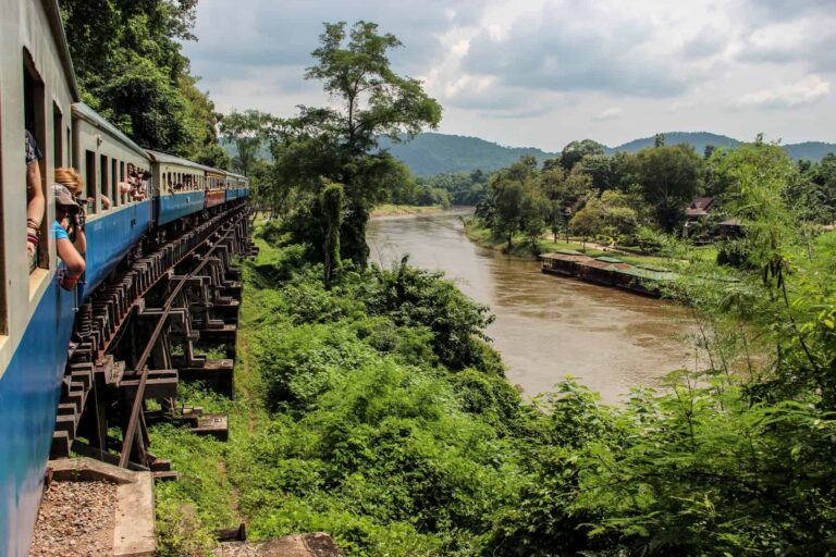 The Death Railway in Kanchanaburi, Thailand – A Scenic Journey Into a Dark Past