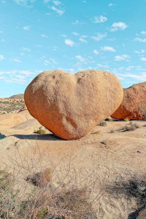 Heart Rock in Joshua Tree National Park