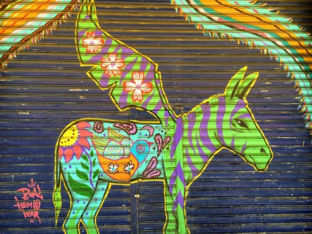 Visiting Tijuana from San Diego - street art