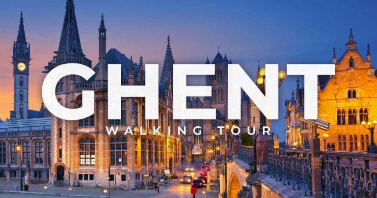 Ghent Walking Tour: A Self-Guided City Trail (Belgium)