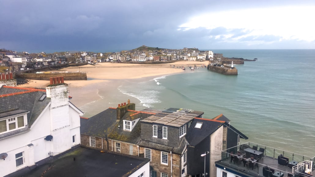 Picturesque St Ives in Cornwall