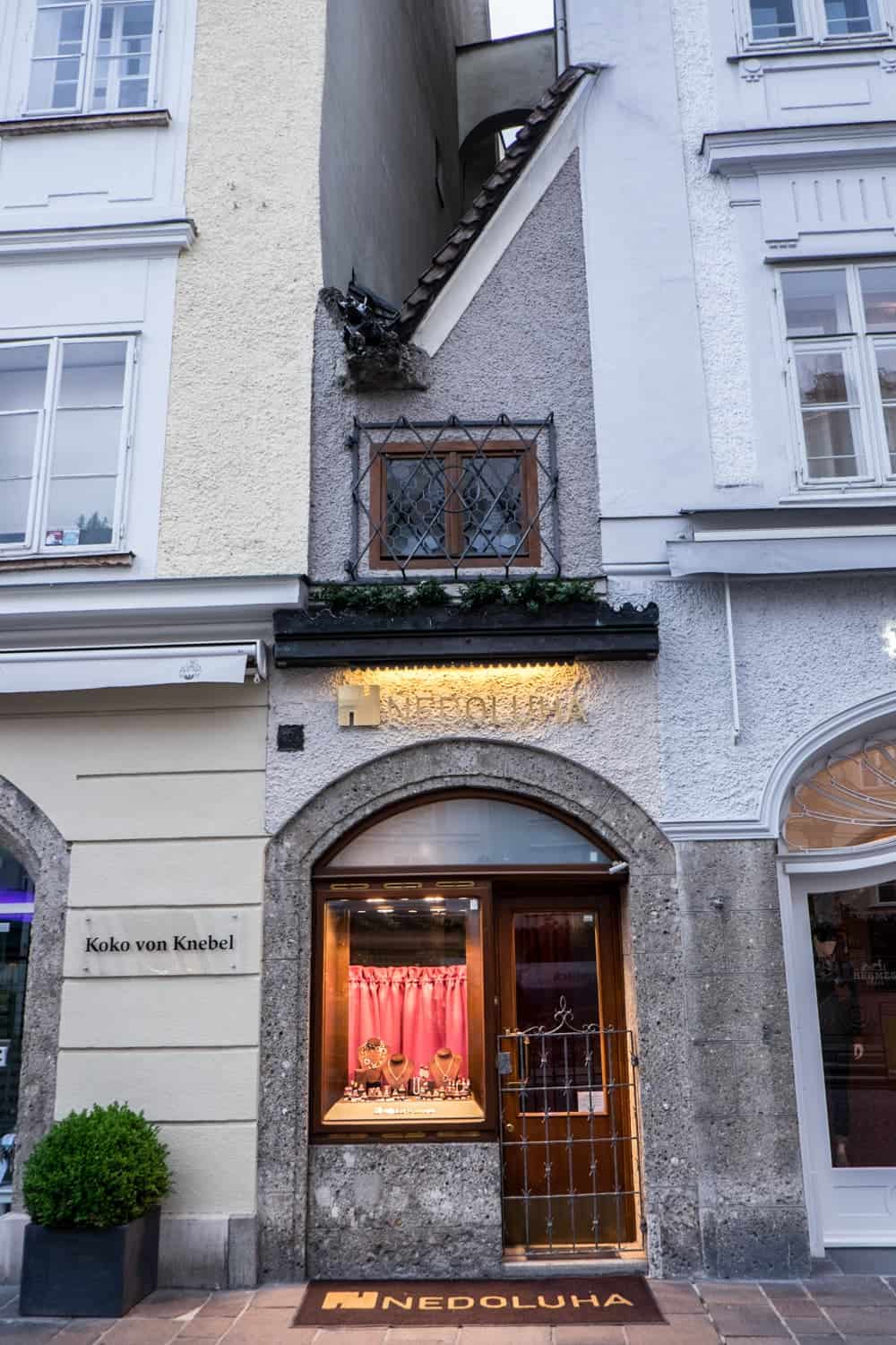 Smallest House in Salzburg, Austria