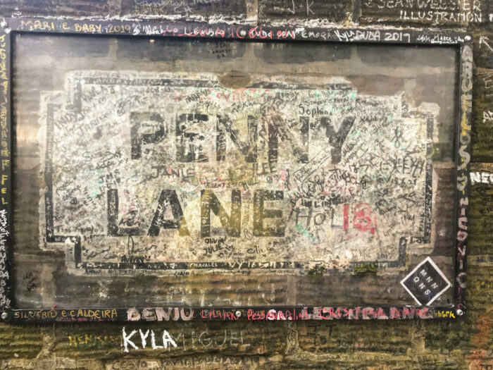 Penny Lane sign