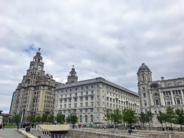 Liverpool's three graces - buildings from the 1900s