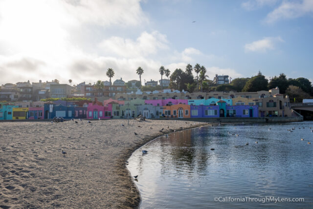 Colorful Painted Houses of Capitola Village