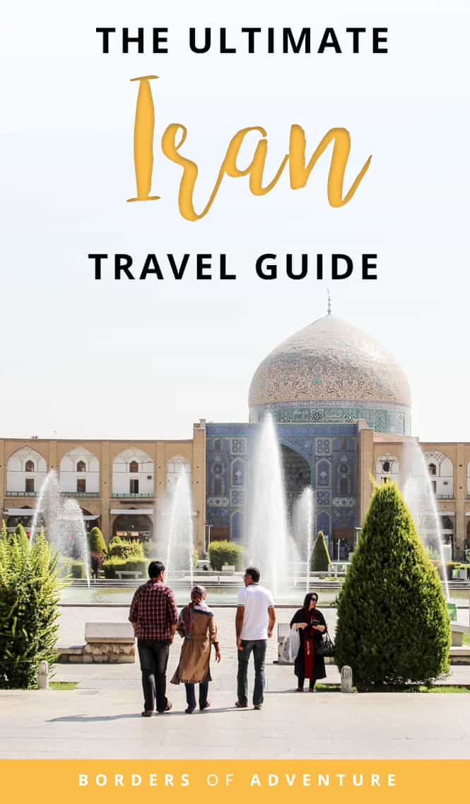 Travel Iran Guide pinterest pin