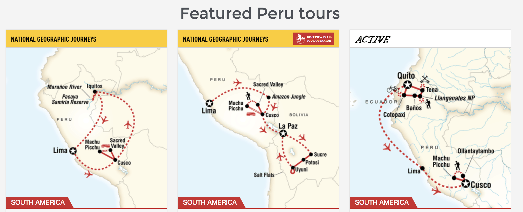 Small group tours in Peru with G Adventures