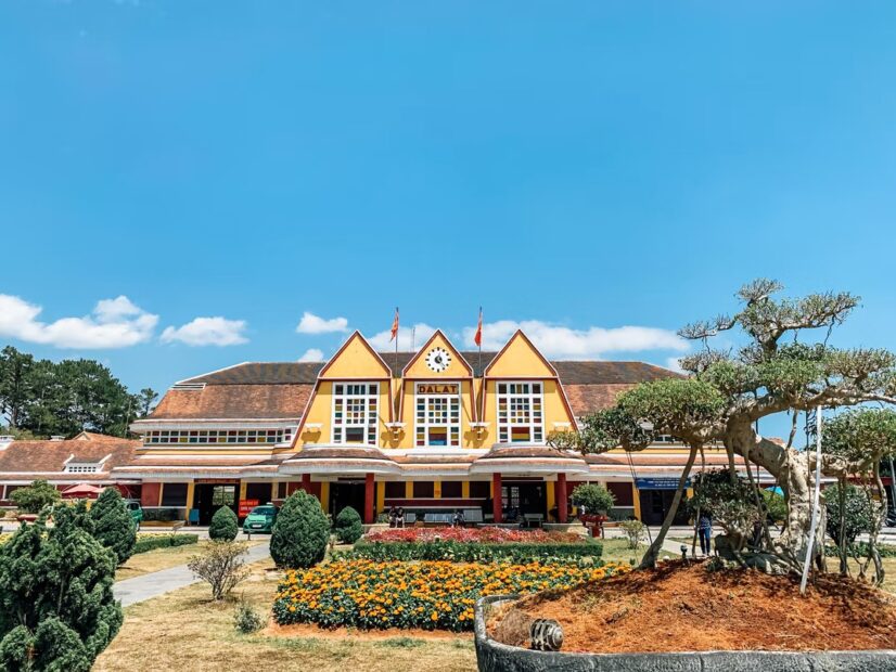 A fusion of French and Vietnamese design — Da Lat Railway Station