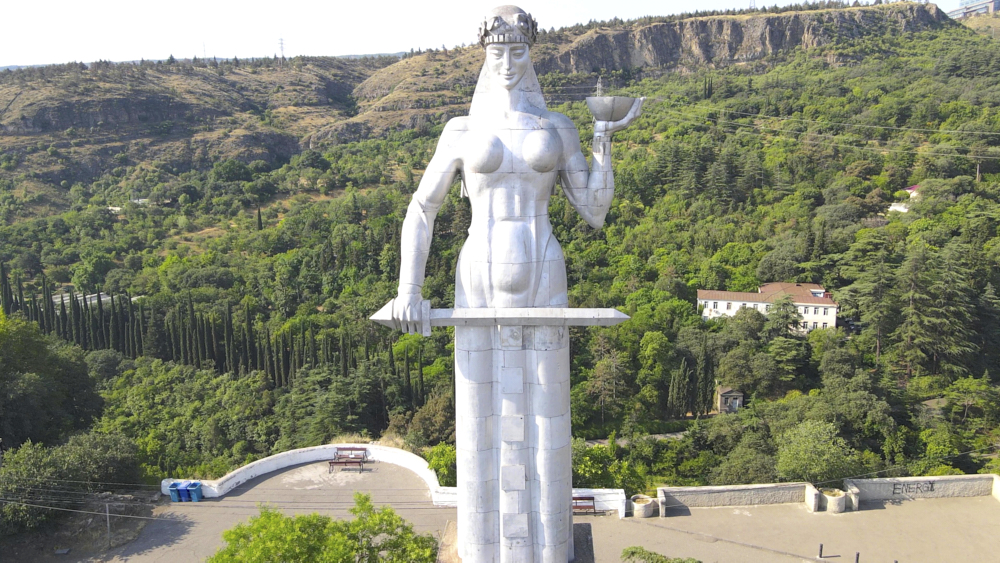 The Mother of Georgia Monument in Tbilisi, Georgia