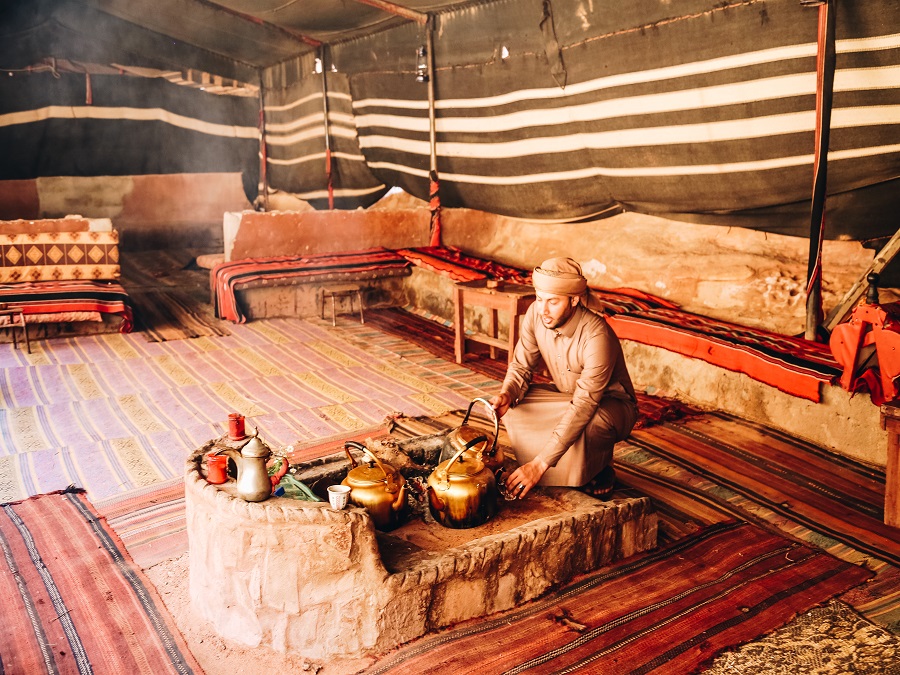 Jordan Tea at Wadi Rum
