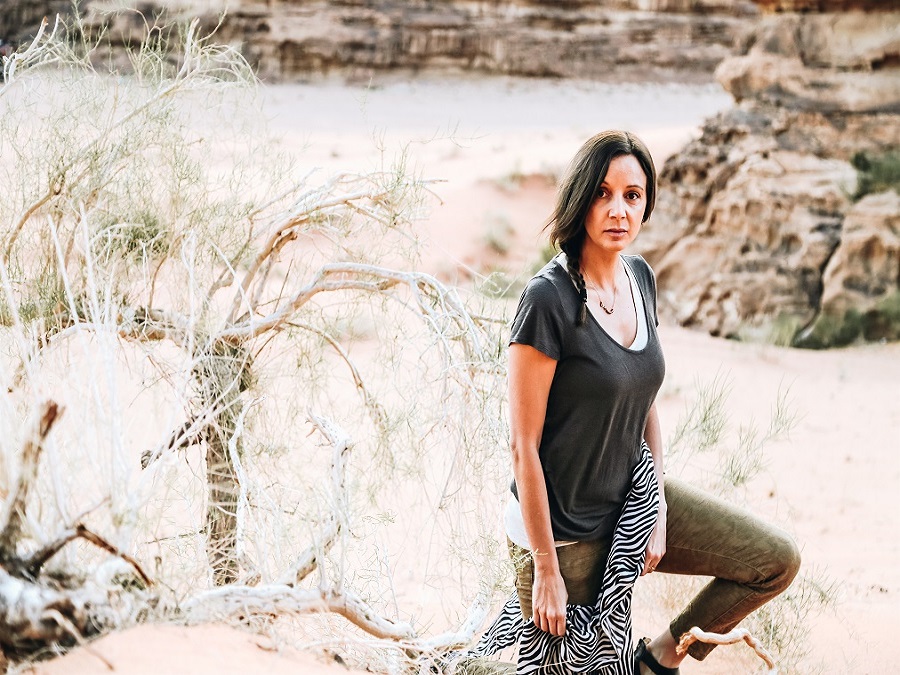 Annette at Wadi Rum