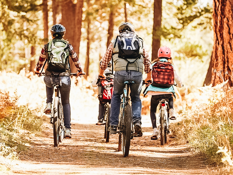 Go for Bike Rides in the Park