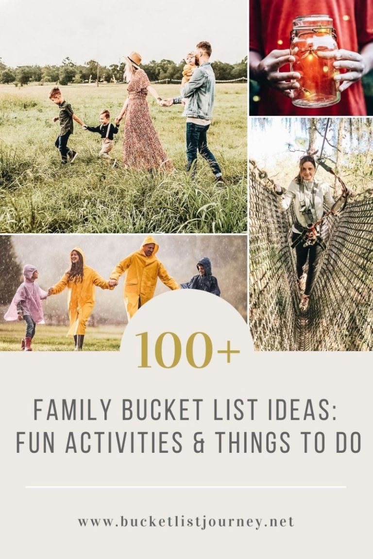 Family Bucket List: 100+ Fun Activities & the Best Things to Do with Kids