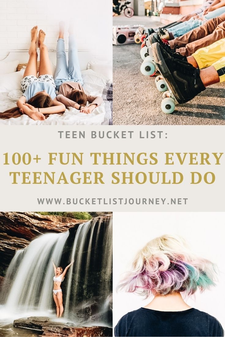 Best Teen Bucket List: Activities, Adventure Ideas & Fun Things for Teenagers to Do