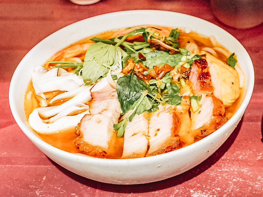 Bun Mam (Fermented Fish Noodle Soup)