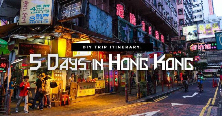 Hong Kong Itinerary w/ Macau Day Trip: DIY 1-5 Days or More (Travel Guide)