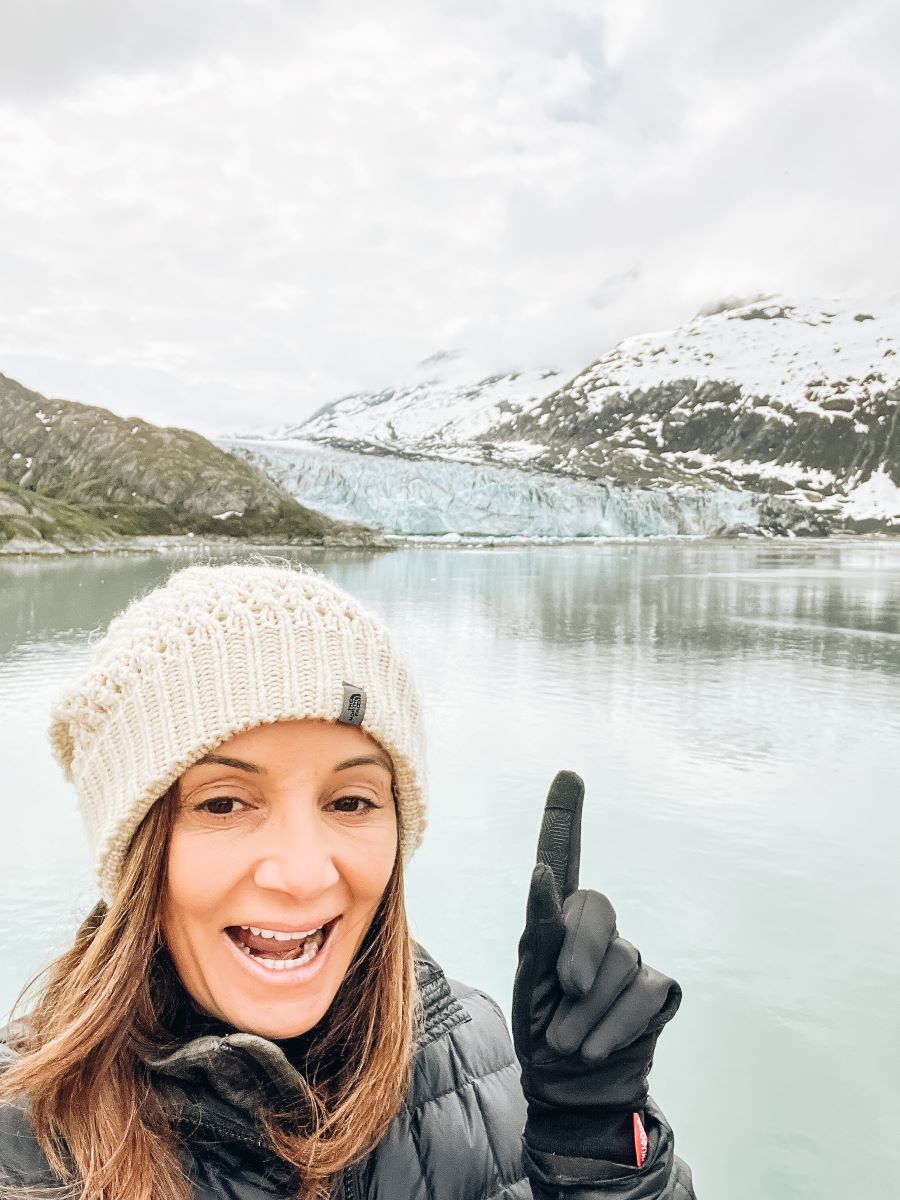 Annette at Glacier Bay National Park