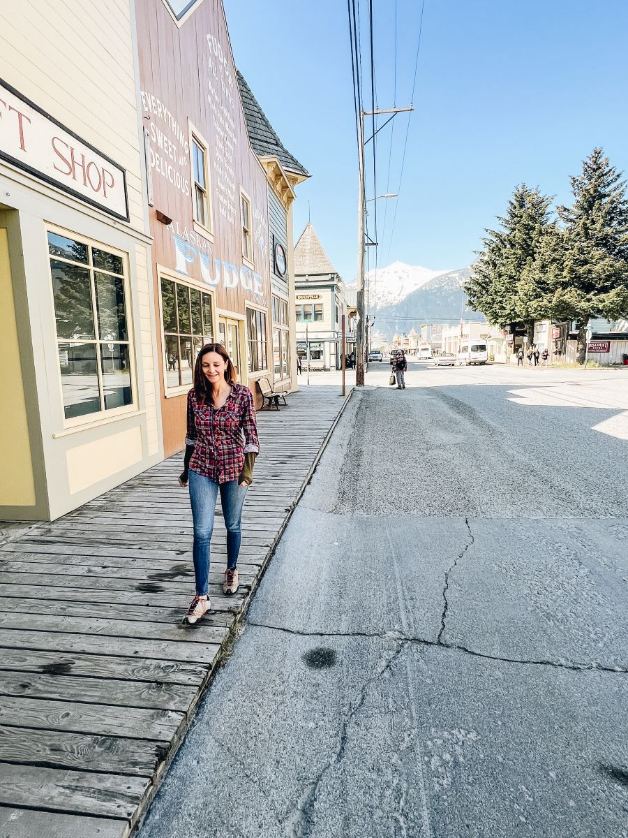 Annette on Skagway