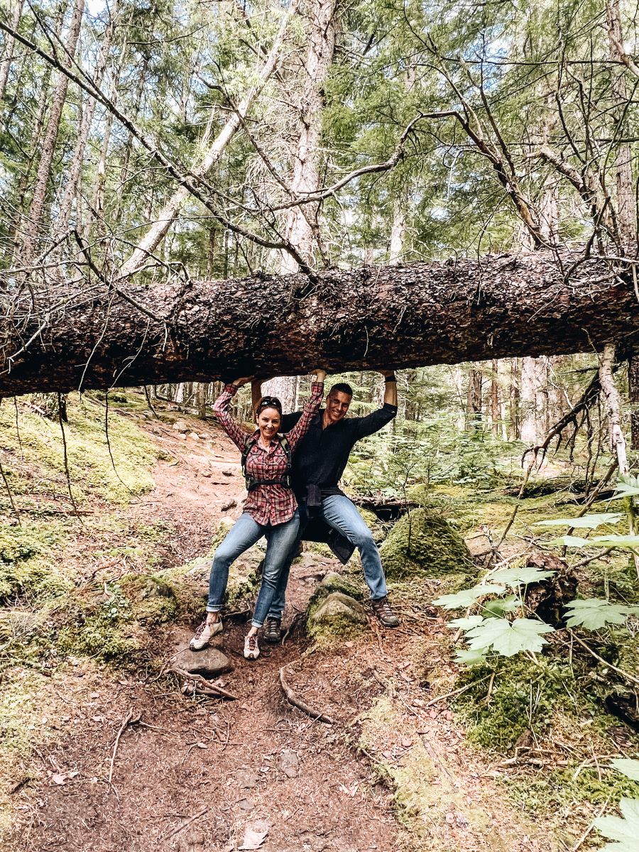 Annette and Peter in Chilkoot Trail