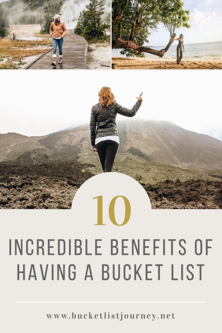 10 Incredible Benefits of Having a Bucket List