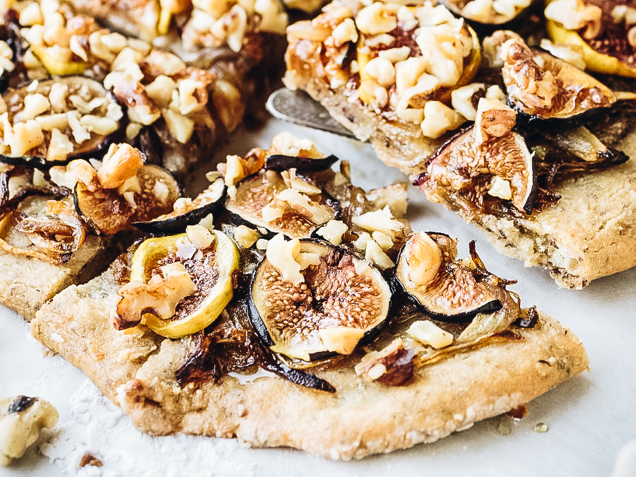 Fig on a pizza