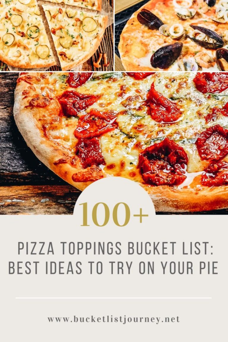 Pizza Toppings Bucket List: 100+ Best Ideas to Try on Your Pie