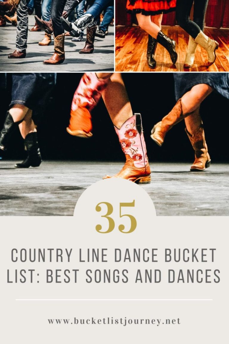 Country Line Dance Bucket List: 35 Best Songs and Dances
