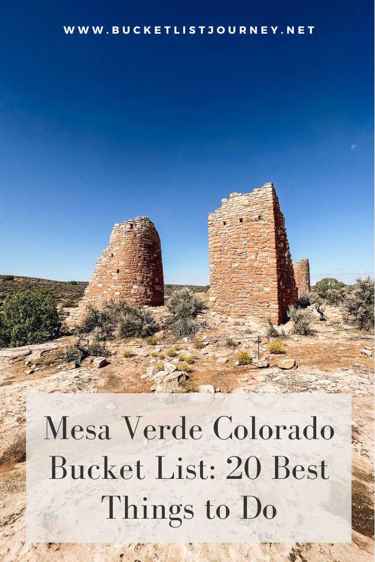 The Best Things To Do in Mesa Verde Colorado (Including The Cliff Dwellings at The  National Park)