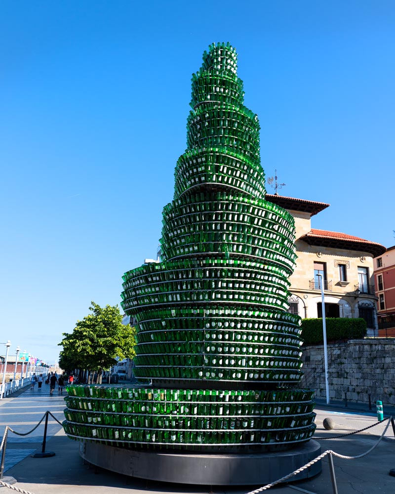 The cider tree of Gijón Spain