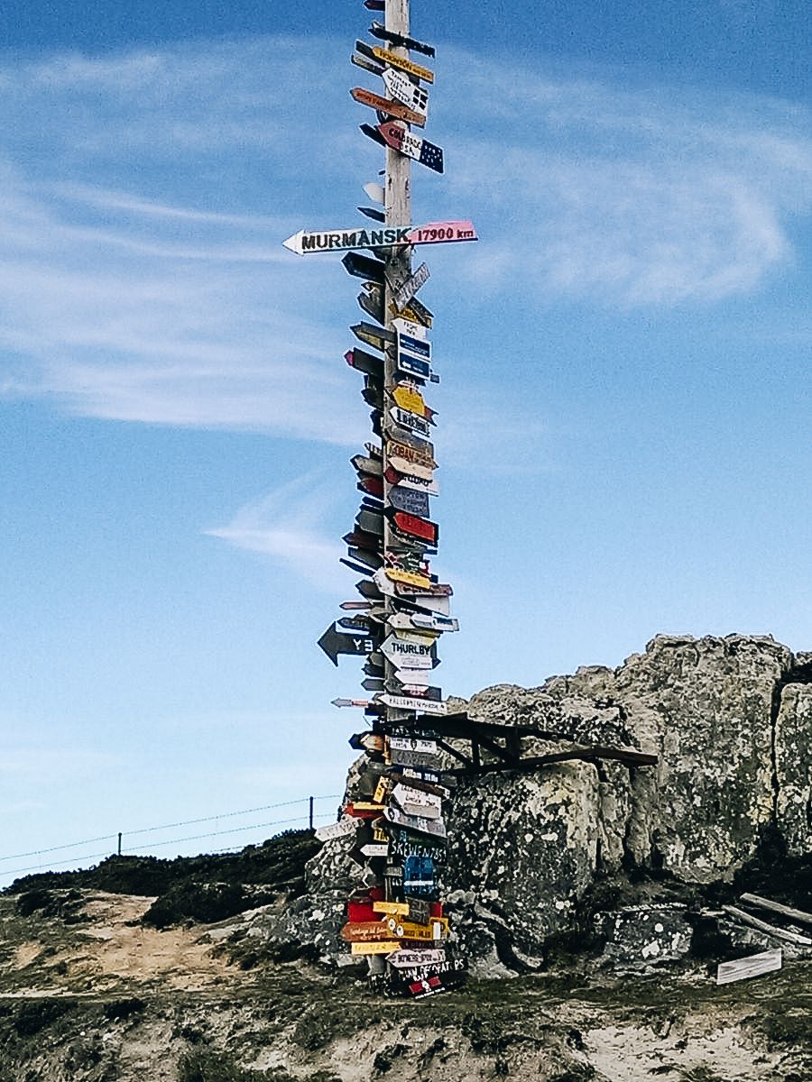 Falkland Islands Totem Pole