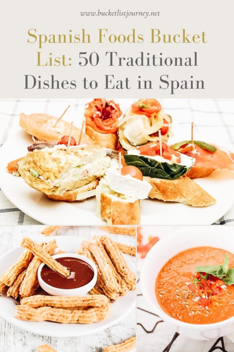Spanish Foods Bucket List: 50 Traditional Dishes to Eat in Spain