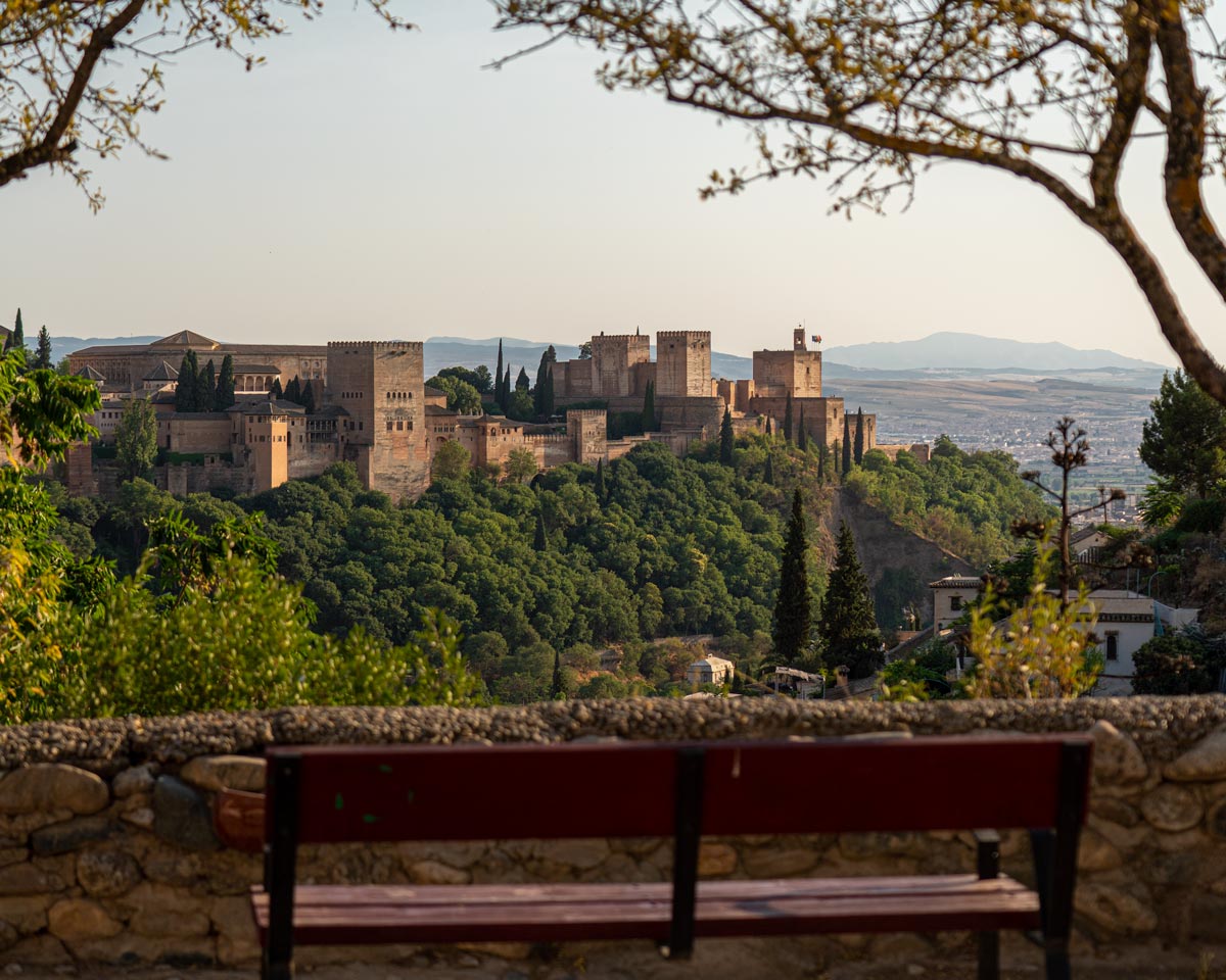 Views across Granada's Alhambra