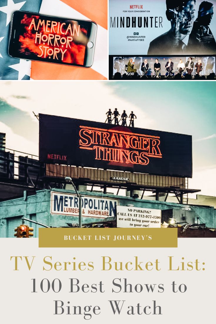 TV Series Bucket List: Best Shows to Binge Watch