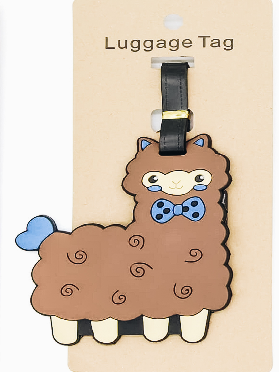Alpaca Luggage Tags for Suitcases-2