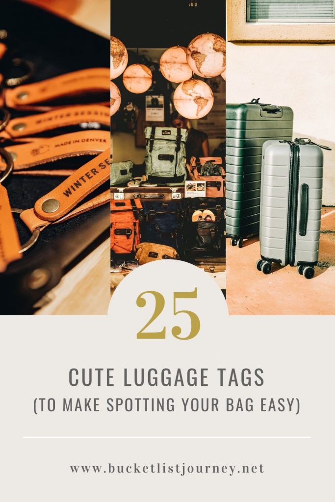 Cute Luggage Tags: 25 of the Best Ones for Your Travel Bag
