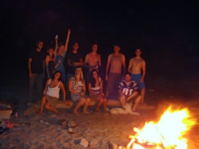 Santa Teresa Beach Bonfires