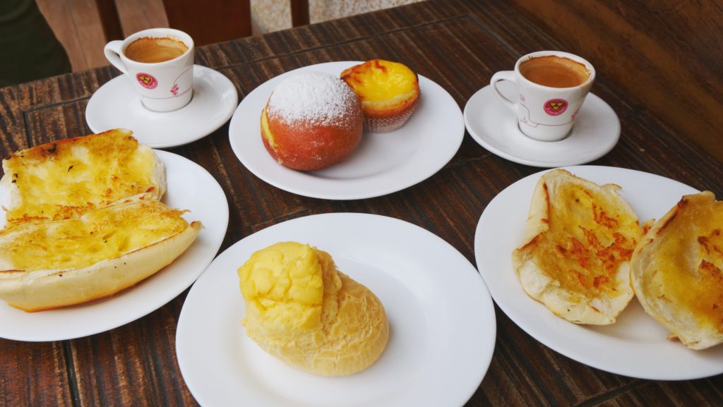 Brazilian breads and pastries