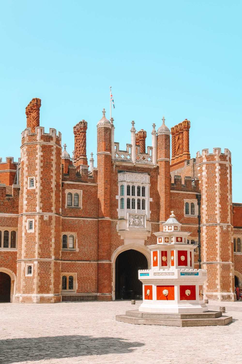 Hampton Court Palace in West London