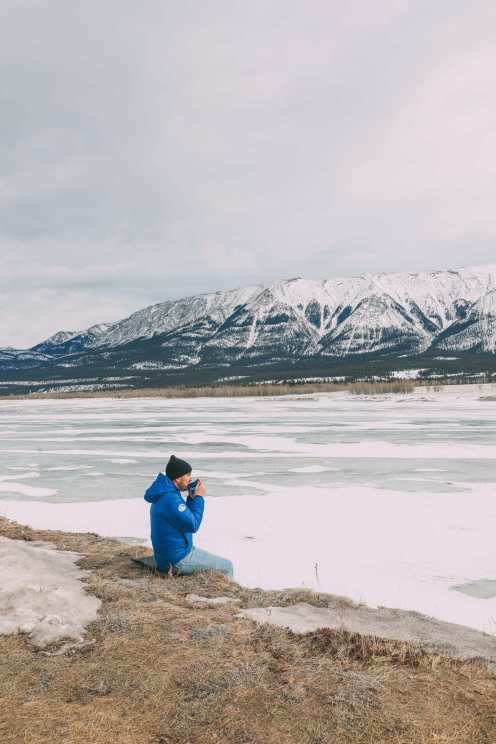 Driving Canada's Epic Icefields Parkway And Finding The Frozen Bubbles Of Abraham Lake (19)