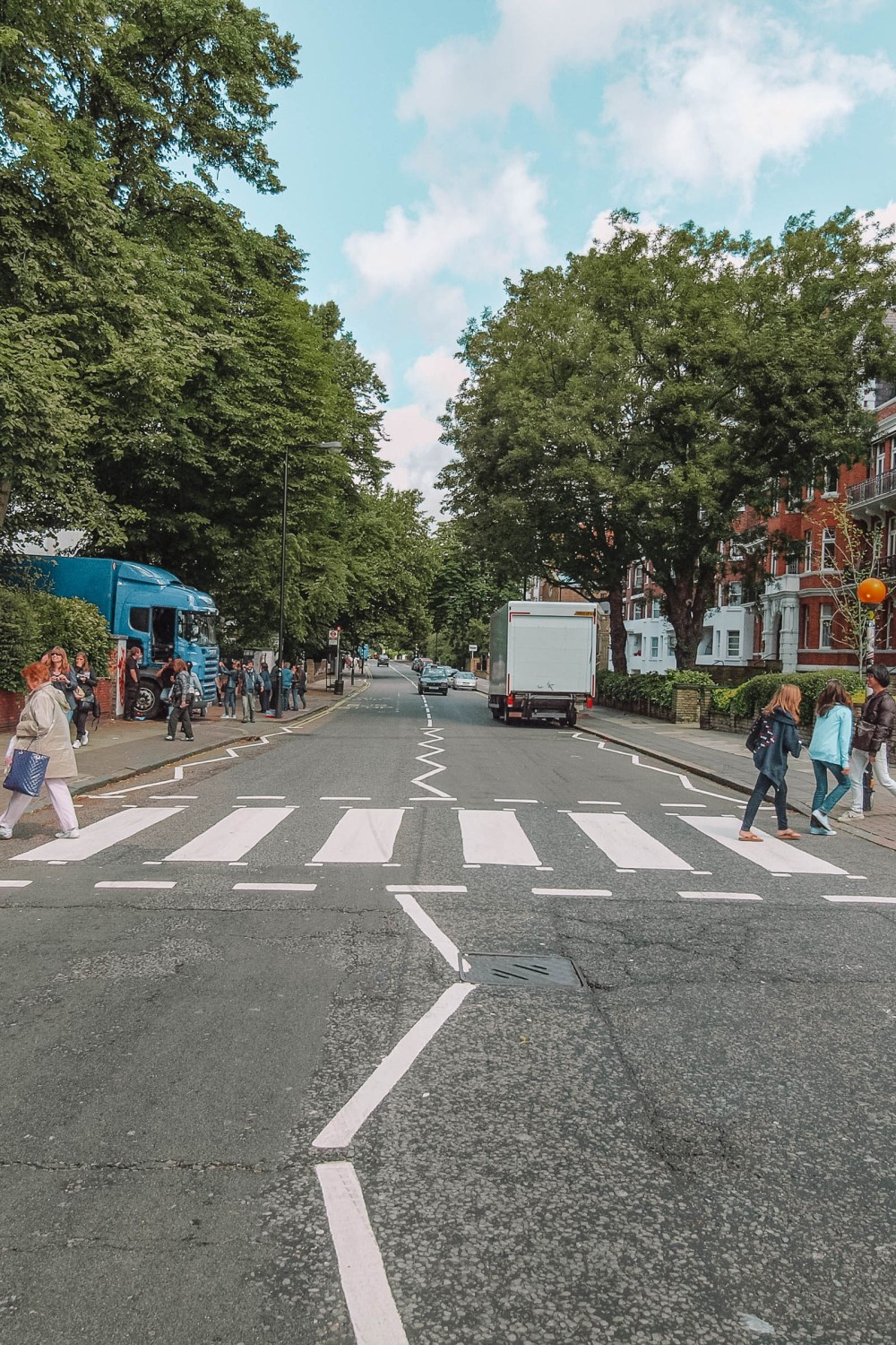 Abbey Road Beatles Crossing London