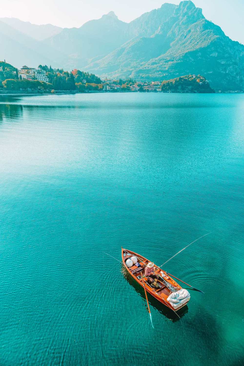 Boating in Lake Como
