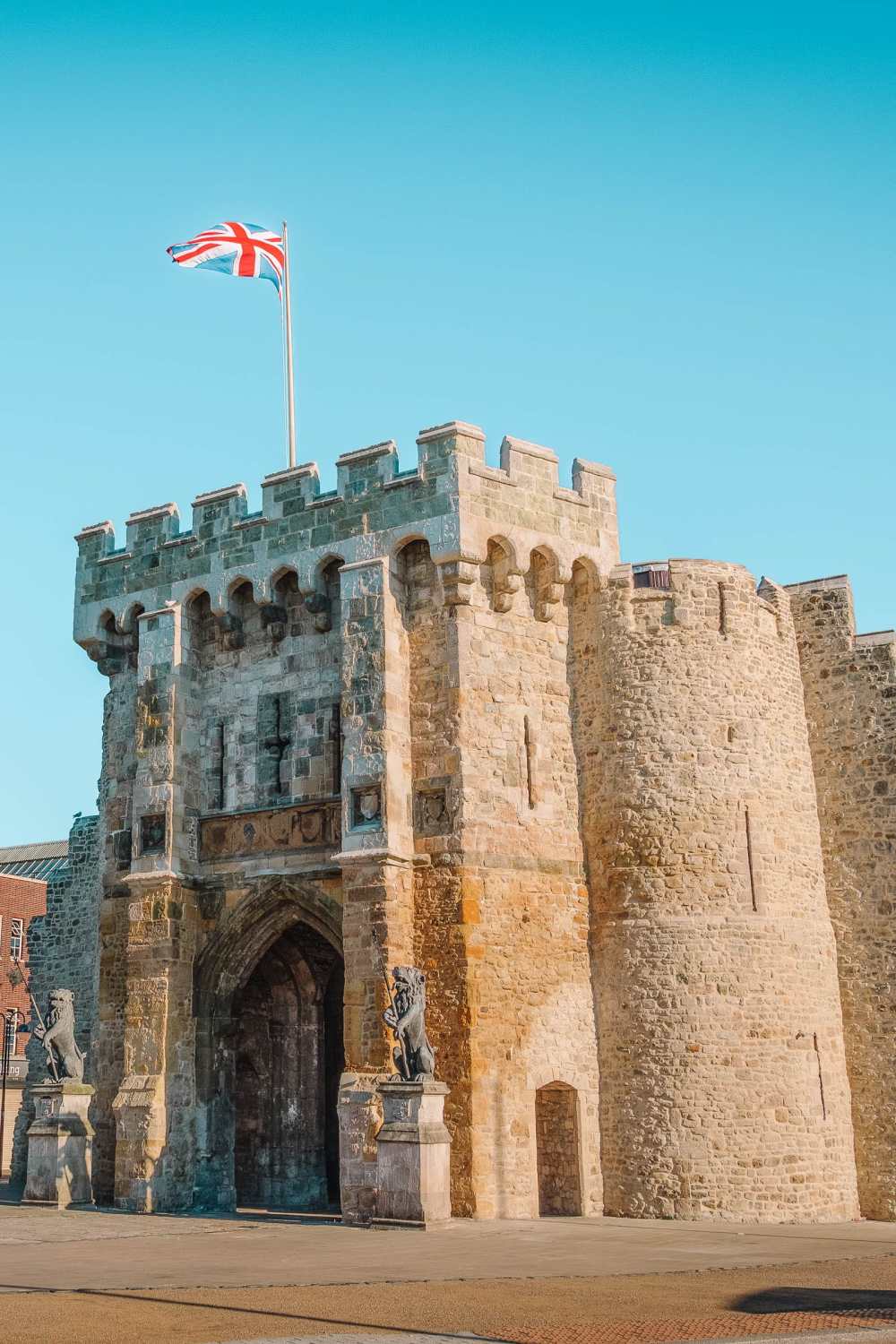 Medieval Gate In Southampton