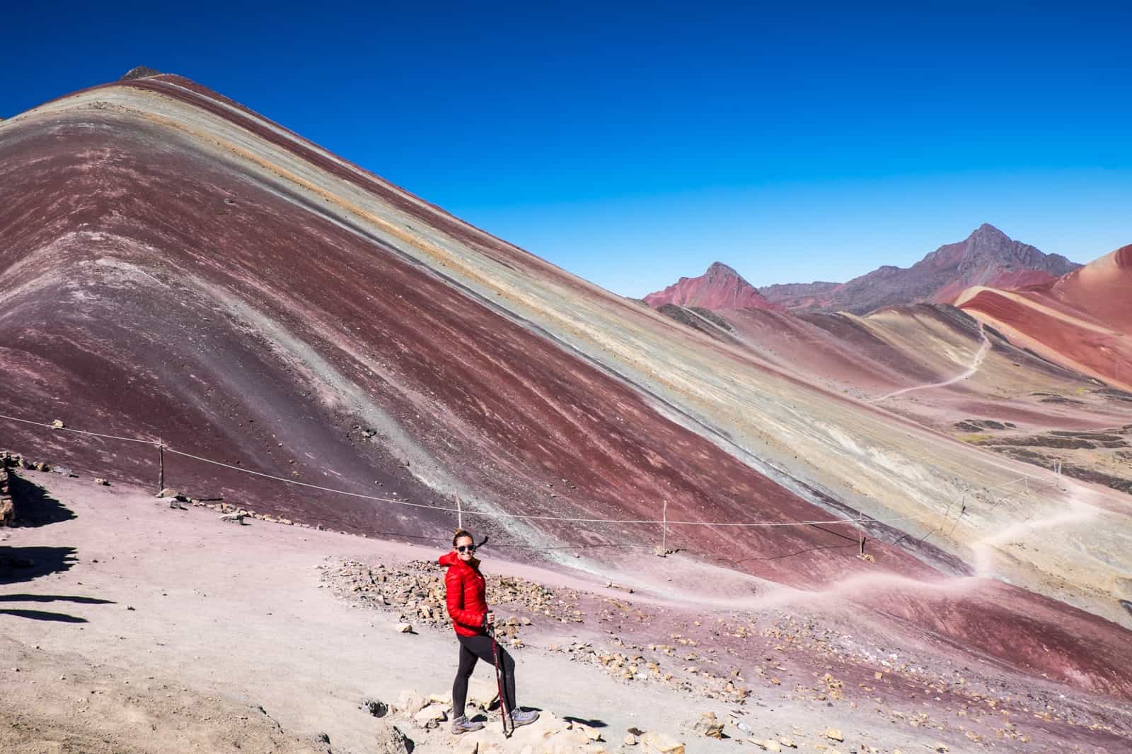 The trek to Rainbow Mountain in Peru from Cusco