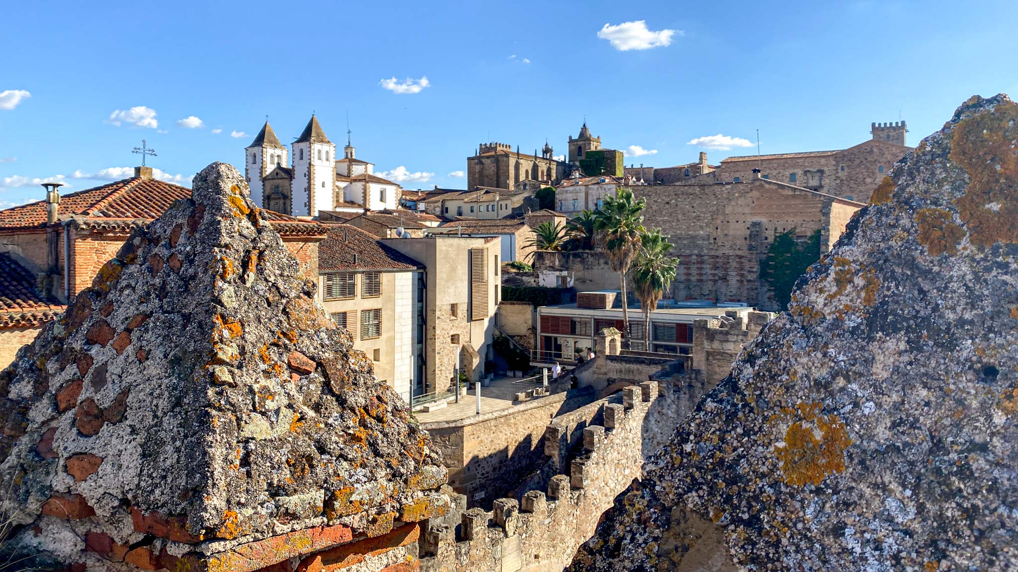 The ancient city of Caceres