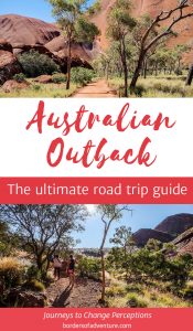 Australian Outback Roadtrip pin