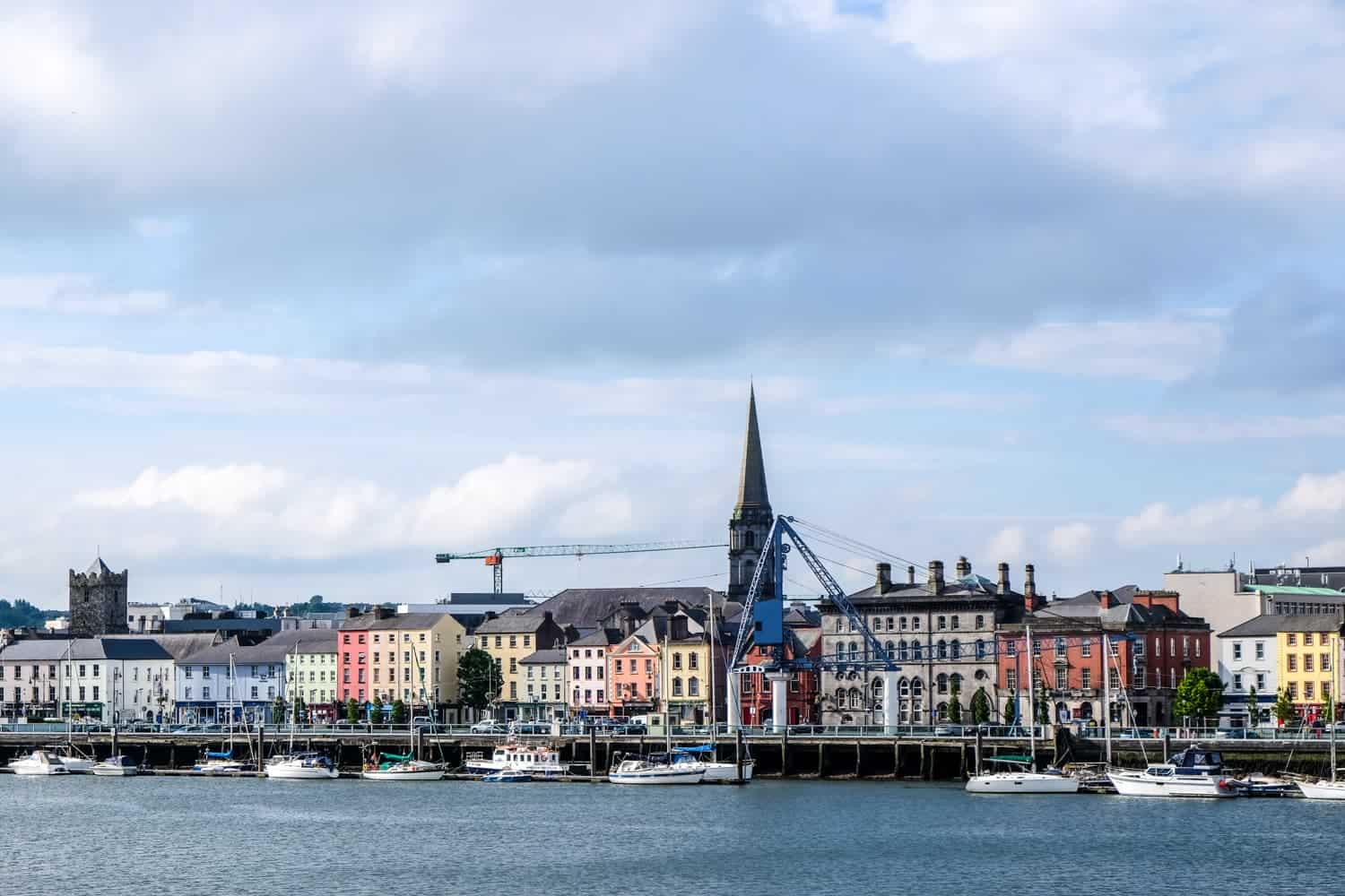 Waterside view of Waterford, Ireland's Oldest City