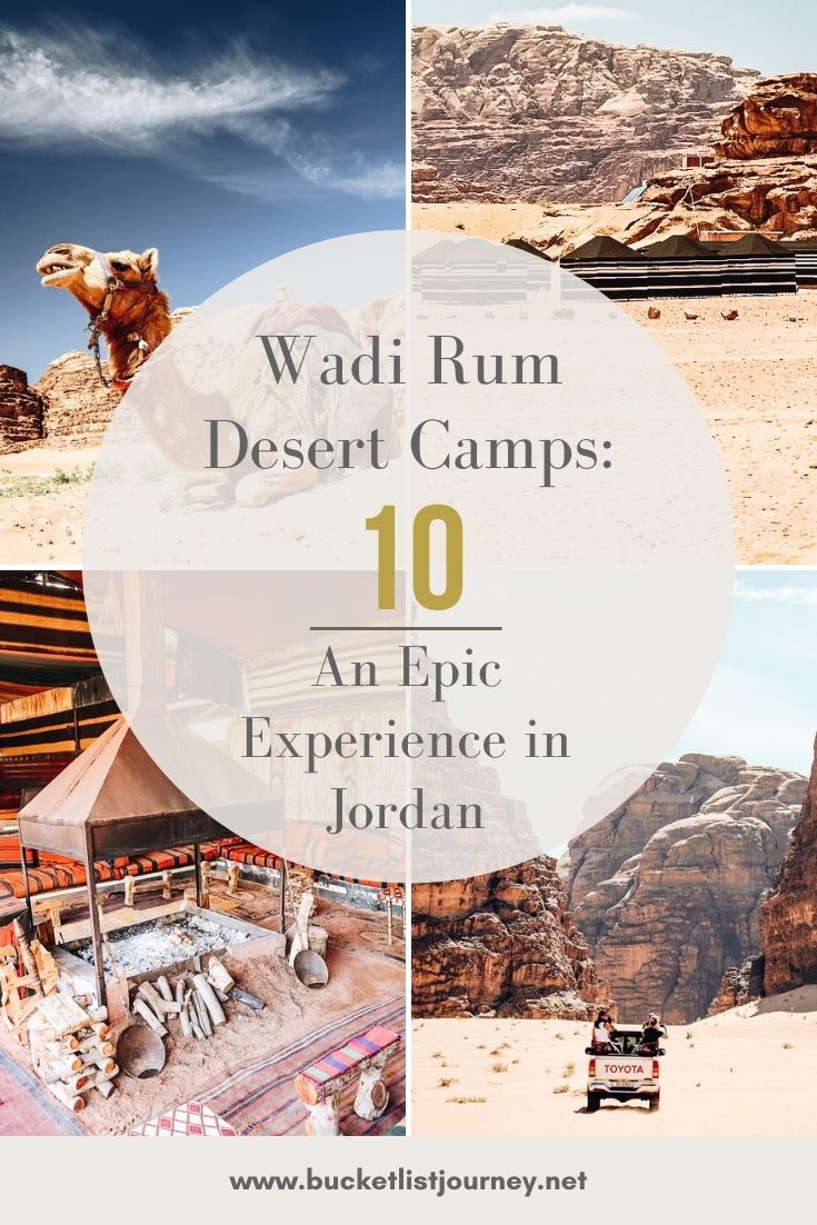 10 Wadi Rum Desert Camps: An Epic Experience in Jordan